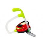 Vozík s vysávačom a s príslušenstvom na čistenie